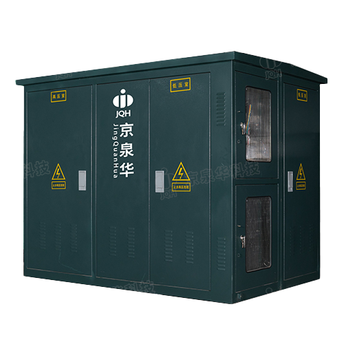 コンビネーショントランス（アメリカンスタイルのプレハブ変電所）